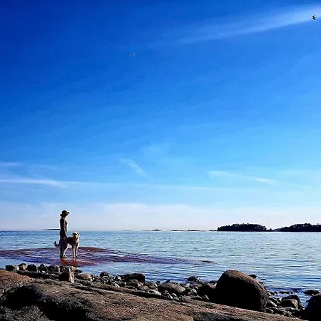 Apartmán Premium Three-room With Own Parking And Balcony - Next To The Subway In Lauttasaari!